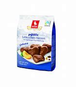 Weiss Lebkuchen Herzen Milk Chocolate Apricot Filled 150g